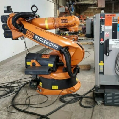 Kuka brazo robótico de 6 ejes KR 360 R2830 con agarre robótico CNGBS para robot automático de recogida y colocación