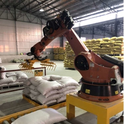 Kuka palletización brazo robótico 4 eje KR 470 PA con purificador CNGBS automatizado como robot industrial