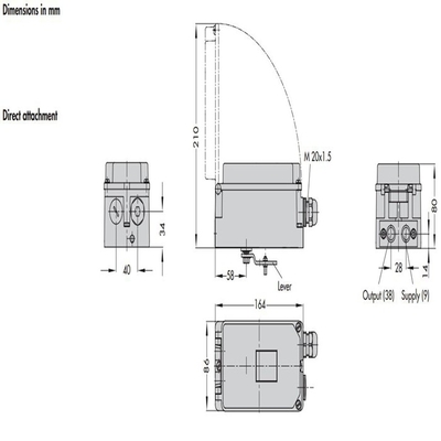 Samson Smart Valve Positioner 3730-31000 para válvula de control neumático chino y Mansoeilan 78-40