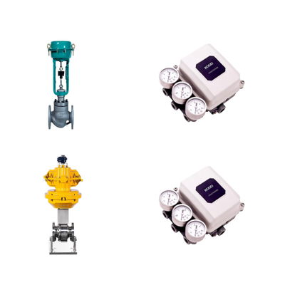 Las válvulas de control neumático de alta calidad de China con posicionador neumático-pneumático koso PP800