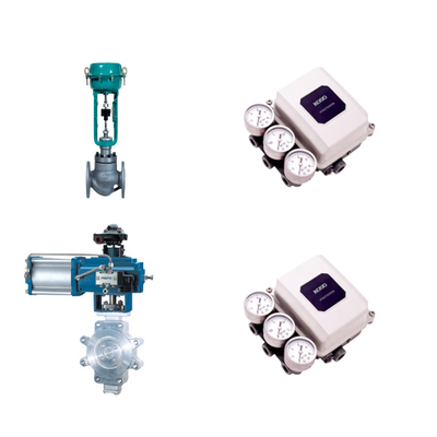 Las válvulas de control neumático de alta calidad de China con posicionador neumático-pneumático koso PP800