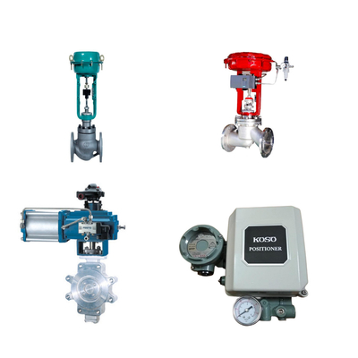 Las válvulas de control neumático de alta calidad de China con el posicionador electro-pneumático KOSO EP800