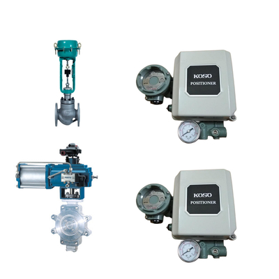 Las válvulas de control neumático de alta calidad de China con el posicionador electro-pneumático KOSO EP800