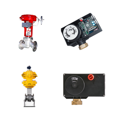 Las válvulas de control neumático de alta calidad de China con posicionador digital samson 5824