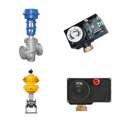 Las válvulas de control neumático de alta calidad de China con posicionador digital samson 5824
