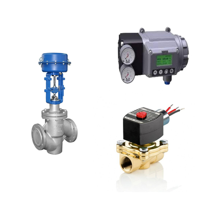 Válvula de control de baja temperatura con posicionador de válvula digital Masoneilan SVI3 y válvulas solenoides de dos vías EMERSON ASCO210