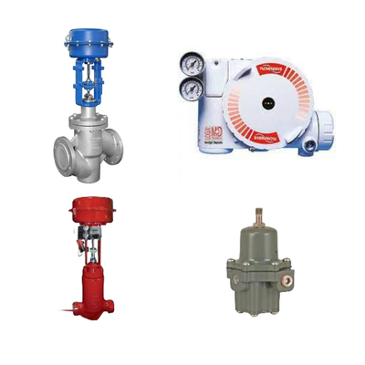 China's y Masoneilan Control Valve con Flowserve 3200MD posicionador digital HART y Fisher 67CFR regulador de filtro