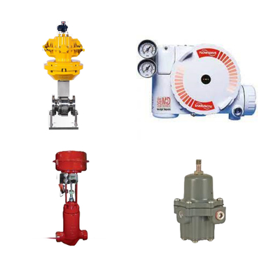 China's y Masoneilan Control Valve con Flowserve 3200MD posicionador digital HART y Fisher 67CFR regulador de filtro