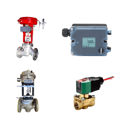 Válvula de control con posicionador electropneumático Samson 3725 con su fácil autocalibración y función de autoajuste