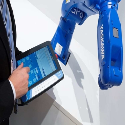 6 Ejes Elige y coloca el brazo robótico Yaskawa GP8 con agarre robótico CNGBS para el robot de manipulación de materiales