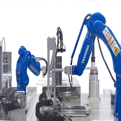 6 Ejes Elige y coloca el brazo robótico Yaskawa GP8 con agarre robótico CNGBS para el robot de manipulación de materiales