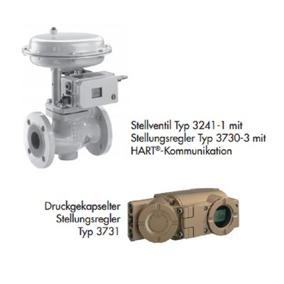 Samson Pneumático posicionador inteligente 3730-3 3730-2 con YTC SPTM-5V Smart posicionamiento Tramsmitter para la válvula china