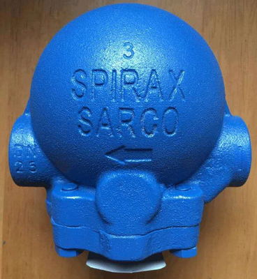 Estable y confiable azul Spirax Sarco válvulas de bola flotante válvula de drenaje de vapor con posicionador de válvula para tubería industrial