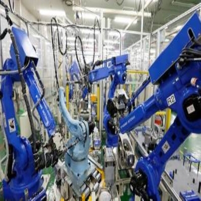 Brazo robótico de 6 ejes Yaskawa GP25 con paquete de vestimenta de robot CNGBS para manejar la automatización del robot