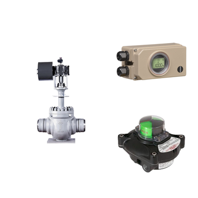 Válvula de control neumático con comunicación dura Samson Electropneumático 3730-3 y posicionador samson 4763