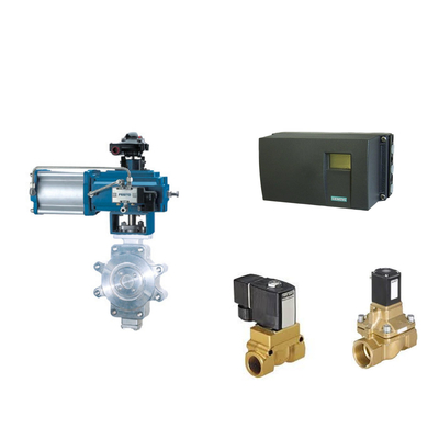 Pneumático de control de la válvula de posicionamiento Siemens SIPART PS2 y la válvula de solenoide de la cubeta