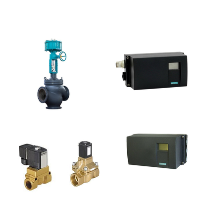 Pneumático de control de la válvula de posicionamiento Siemens SIPART PS2 y la válvula de solenoide de la cubeta