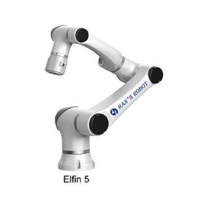 Han's Elfin 5 con carga útil de 5KG 6 Axis Cobot Brazo robótico con agarre robótico CNGBS