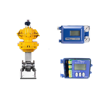Pneumático Spirax Sarco posicionador de válvula inteligente SP500 y válvula de solenoide Burkert