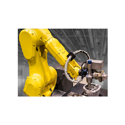 6 Ejes Brazo robótico industrial Fanuc M-20iD/25 con posicionador robótico CNGBS para soldadura