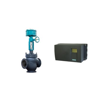 Pneumático posicionador de válvula de control Siemens SIPART PS2 y Emerson-ASCO 210 válvula de solenoide