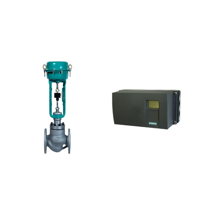 Pneumático posicionador de válvula de control Siemens SIPART PS2 y Emerson-ASCO 210 válvula de solenoide