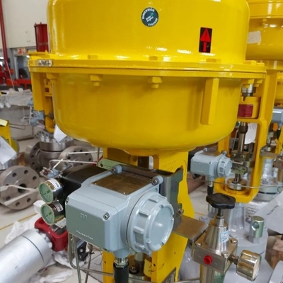 Válvula de control china con actuador neumático Masoneilan SVI3 posicionador de válvulaSVI3-211212 SVI3-21111212 pescador 67cfr r