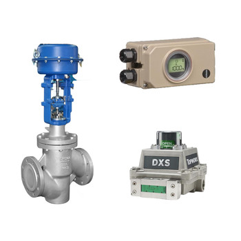Samson Smart Valve Positioner 3730-3 con válvula ASCO para la válvula de control neumático y el actuador de control neumático