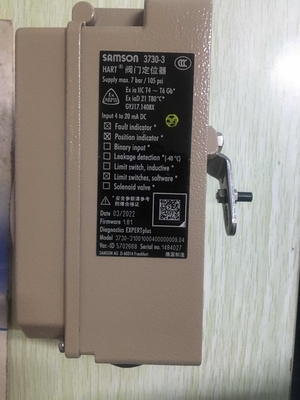 Actuador neumático de marca china con posicionador de válvula inteligente neumático de Samson 3730-1 3730-2 3730-3 para válvula de control