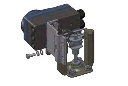Burkert Digital posicionador electro-pneumático tipo 8792 posicionador de válvula con válvula de control de marca china y actuador
