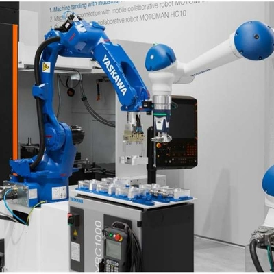Brazo robótico industrial de 6 ejes Yaskawa GP35L con agarre robótico CNGBS para robot de manipulación automática