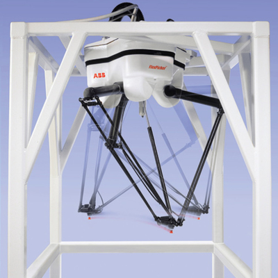 ABB Industrial Smart Robot Arm IRB 360 3 / 4 Eje Con CNGBS Guía de Rail Seleccionar y colocar la máquina robot Delta
