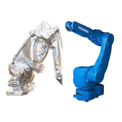 Brazo robótico de pintura de 6 ejes Yaskawa MPX1950 con ropa de robot CNGBS para robot de pintura automatizado