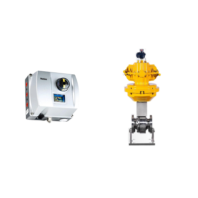 Válvula de control neumático china con Neles ND9000 posicionador de válvula inteligente como posicionador de válvulas