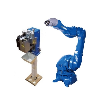 Pintura 6 Ejes Brazo robótico Yaskawa MPX2600 Con Estación de limpieza de armas CNGBS Para el robot de pintura