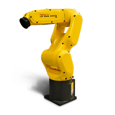 FANUC LR Mate 200iD 6 Ejes Brazo de robot industrial con agarre CNGBS para el montaje del motor