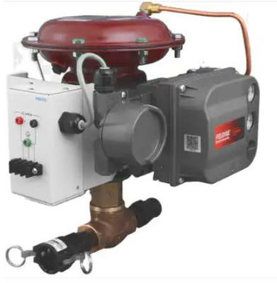 Estable y duradero DVC6200 posicionador de válvula de pescado-Er con válvula de solenoide ASCO para la válvula de control neumático en stock