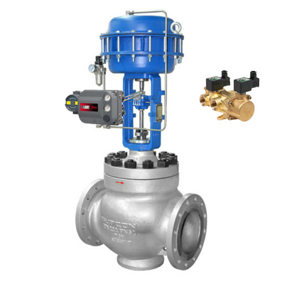 Estable y duradero DVC6200 posicionador de válvula de pescado-Er con válvula de solenoide ASCO para la válvula de control neumático en stock