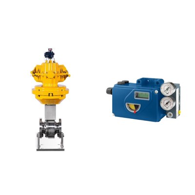Válvula de control neumático china con posicionador de válvula original Foxboro SRD991 inteligente