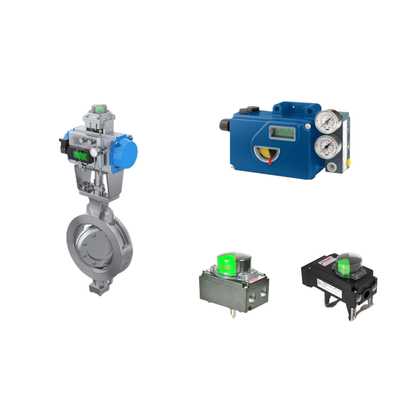 Válvula de control neumático china con posicionador de válvula Foxboro SRD991 original inteligente y interruptor de límite de rotor