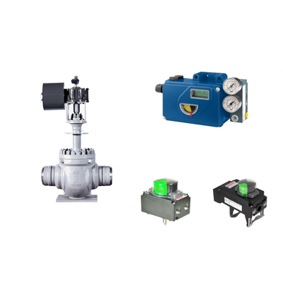 Válvula de control neumático china con posicionador de válvula Foxboro SRD991 original inteligente y interruptor de límite de rotor