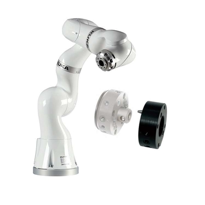 Kuka LBR Iiwa 7 R800 CR Brazo Robótico Colaborativo con CNGBS Robot Cambiador Rápido para Robótico de Recogida
