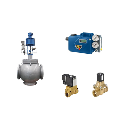 Válvula de control neumático chino con posicionador de válvulas Foxboro SRD991 original inteligente y válvula de solenoide Burkert