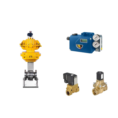 Válvula de control neumático chino con posicionador de válvulas Foxboro SRD991 original inteligente y válvula de solenoide Burkert