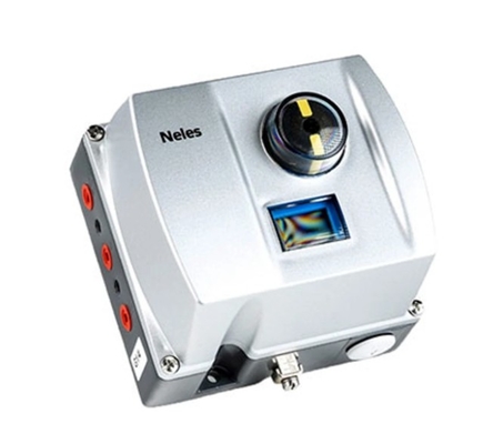 Válvula de control china con posicionador de válvula ND9000 Neles y actuador neumático
