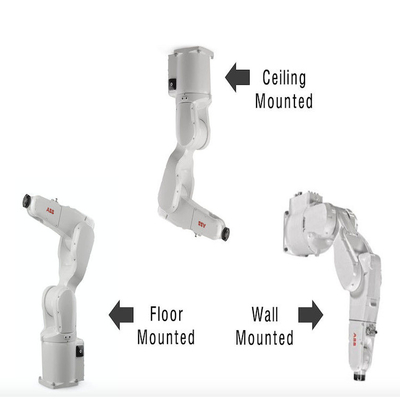ABB IRB 1200 Brazo robótico industrial con agarre CNGBS como equipo de manipulación de materiales CNC