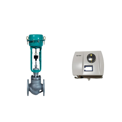 Válvula de control neumático china con Neles ND7000 posicionador de válvula inteligente como posicionador de válvulas
