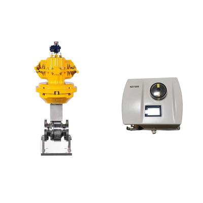 Válvula de control neumático china con Neles ND7000 posicionador de válvula inteligente como posicionador de válvulas