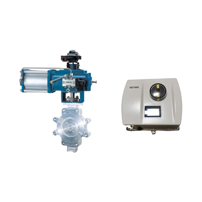 Válvula de control neumático china con Neles ND7000 posicionador de válvula inteligente como posicionador de válvulas