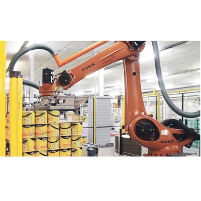 KUKA KR 180 R3200 PA Brazo robótico de 5 ejes con carga útil de 180 kg para la máquina de embalaje como robot de paletización